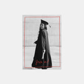 Organic Border Graduation Announcement