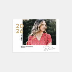 Signature Graduation Announcement