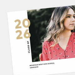 Signature Graduation Announcement